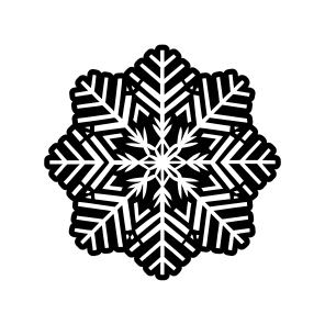 Snowflake, Frost, Snow Crystal, Hoarfrost, Flake,flat icon
