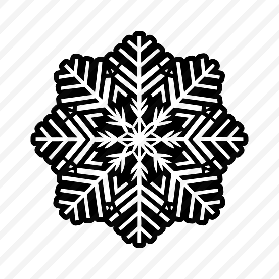 Snowflake, Frost, Snow Crystal, Hoarfrost, Flake,flat preview