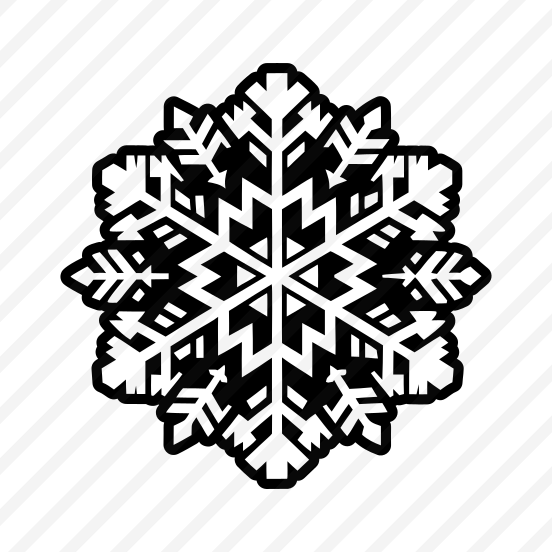 Snowflake, Frost, Snow Crystal, Hoarfrost, Flake,vector preview