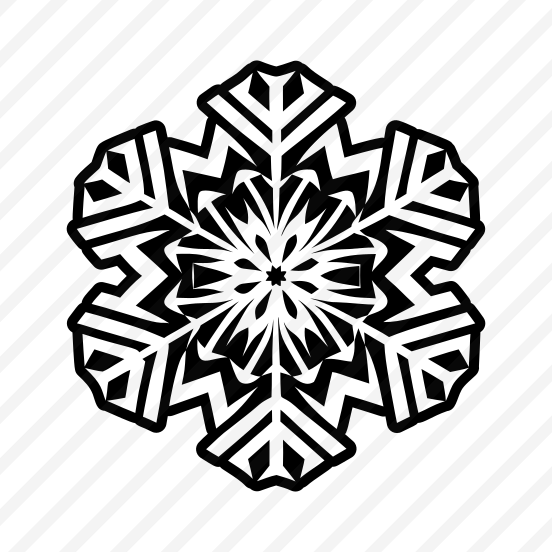 Snowflake Logo, Frost, Snow Crystal, Hoarfrost, Flake,vector preview