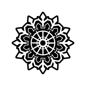 Snowflake Symbol, Frost, Snow Crystal, Hoarfrost, Flake,icons icon