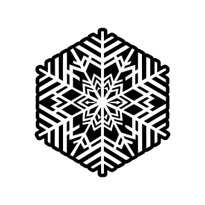 Winter Symbol, Snowflake, Frost, Snow Crystal, Hoarfrost, icon
