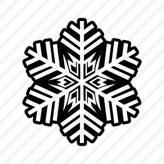 Winter Symbol, Snowflake, Frost, Snow Crystal, Hoarfrost,,icons preview