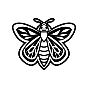 Butterfly Logo, Nature, Creature, Specie, Insect,simple Icon icon