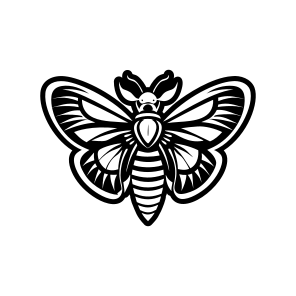 Lepidopetra Logo, Nature, Creature, Specie, Insect,icons icon