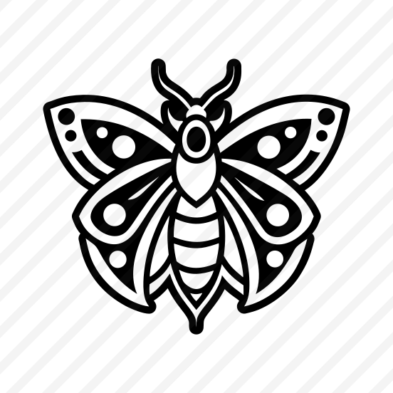 Lepidopetra Logo, Nature, Creature, Specie, Insect,simple Icon preview