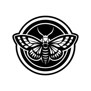 Lepidopetra Logo, Nature, Creature, Specie, Insect,vector icon