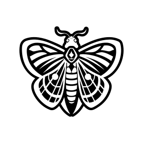 Lepidopetra Symbol, Nature, Creature, Specie, Insect,vector icon