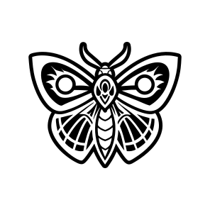 Moth Specie, Nature, Creature, Specie, Insect,flat icon