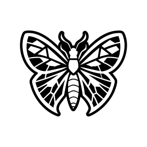 Moth Symbol, Nature, Creature, Specie, Insect icon