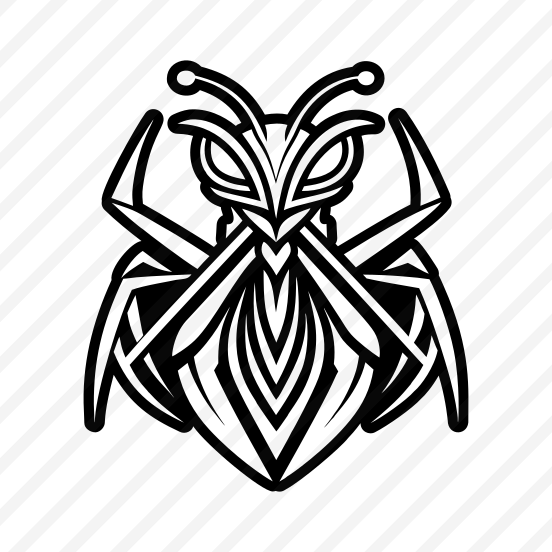 Insect Logo, Insect, Specie, Creature, Nature,vector preview