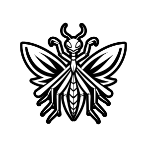 Insect, Specie, Creature, Nature, Mantodea,flat icon