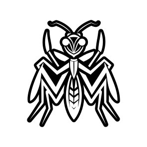 Insect, Specie, Creature, Nature, Mantodea,simple Icon icon