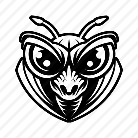 Mantis Logo, Insect, Specie, Creature, Nature,icons preview
