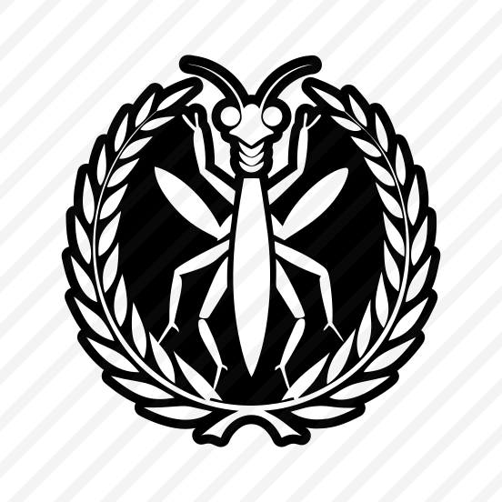 Mantis Logo, Insect, Specie, Creature, Nature,vector preview