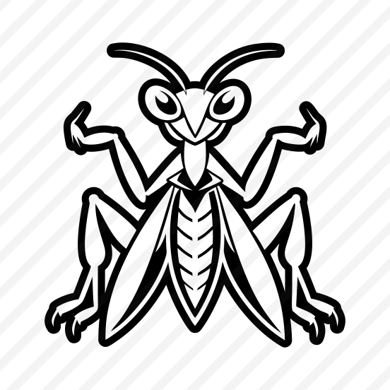 Mantis Specie, Insect, Creature, Nature, Specie,flat preview