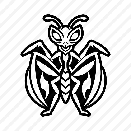 Mantodea Ant, Insect, Specie, Creature, Nature,simple Icon preview