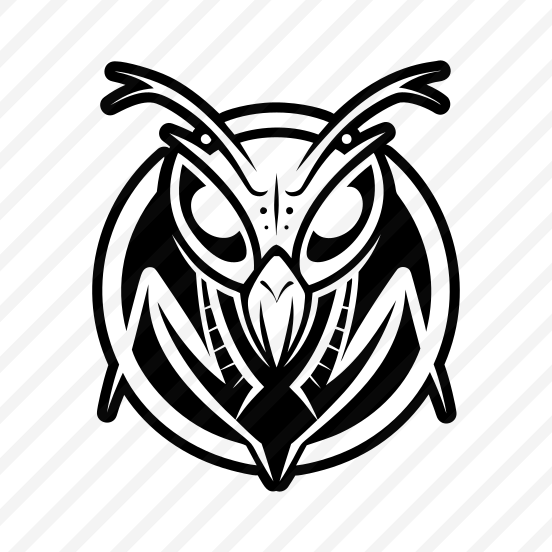 Mantodea Logo, Insect, Specie, Creature, Nature preview