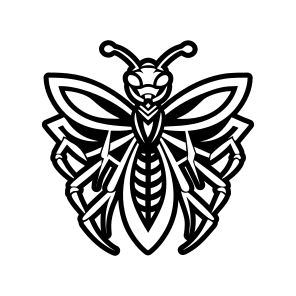 Mantodea Logo, Insect, Specie, Creature, Nature,simple Icon icon