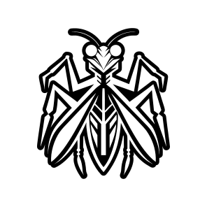 Mantodea Symbol, Insect, Specie, Creature, Nature,flat icon