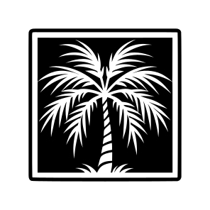 Coconut Tree, Nature, Tree, Plant, Botanical,,vector icon