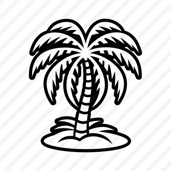 Date Tree, Nature, Tree, Plant, Botanical,,flat preview