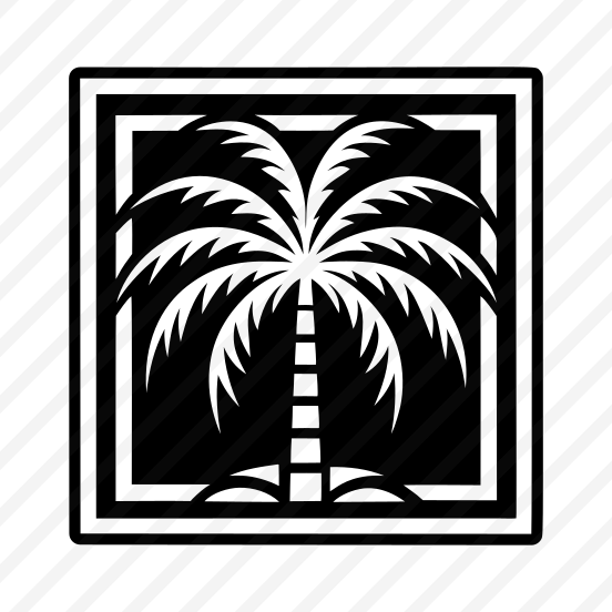 Palm Plant, Nature, Tree, Plant, Botanical,,icons preview