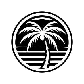 Palm Tree, Nature, Tree, Plant, Botanical,,vector icon
