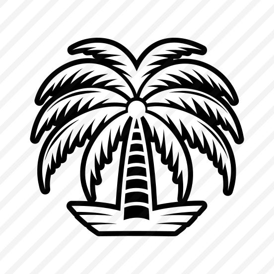 Tree Symbol, Nature, Tree, Plant, Botanical,,simple Icon preview