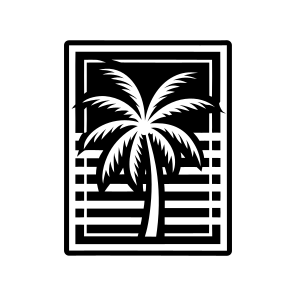 Tropical Tree, Nature, Tree, Plant, Botanical,,vector icon
