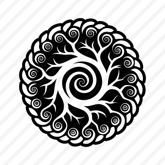 Nature Logo, Tree, Plant, Botanical, Shrub,flat preview