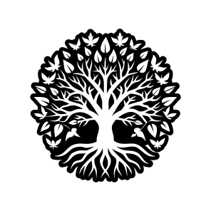 Nature Logo, Tree, Plant, Botanical, Shrub,icons icon