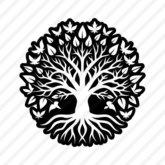 Nature Logo, Tree, Plant, Botanical, Shrub,icons preview