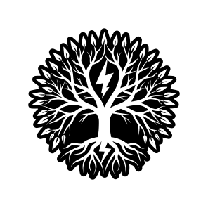 Nature Logo, Tree, Plant, Botanical, Shrub,vector icon