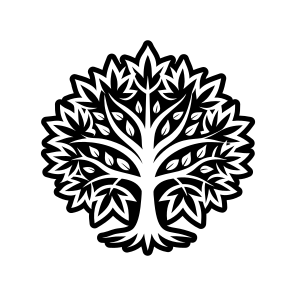Nature Symbol, Tree, Plant, Botanical, Shrub,vector icon
