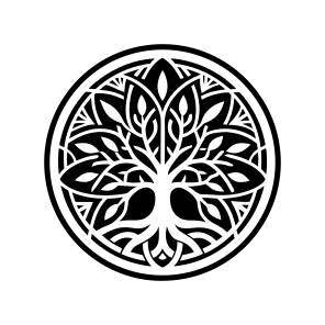 Oak Symbol, Nature, Oak, Botanical, Shrub,flat icon
