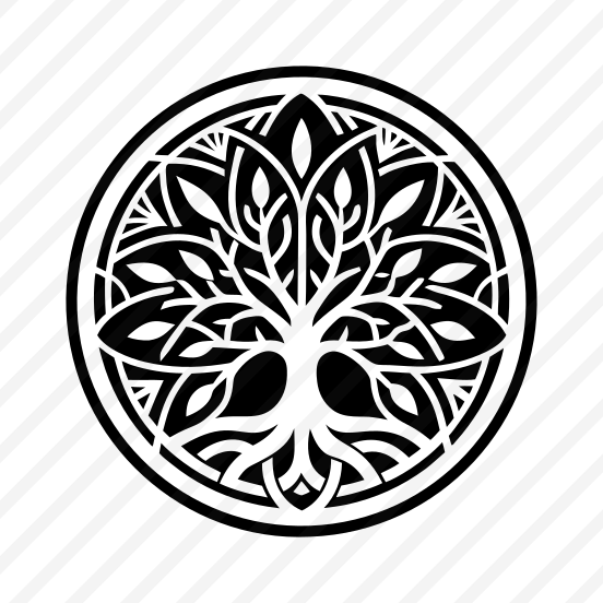 Oak Symbol, Nature, Oak, Botanical, Shrub,flat preview