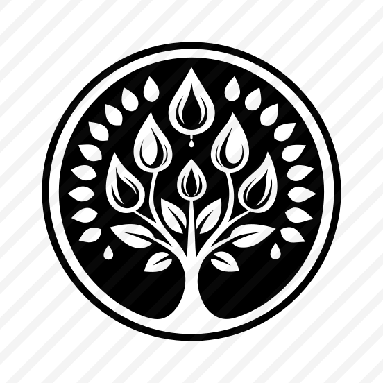 Shrub Logo, Nature, Plant, Botanical, Tree,icons preview