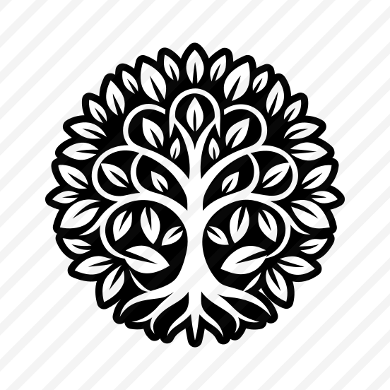 Shrub Symbol, Nature, Plant, Botanical, Tree,vector preview