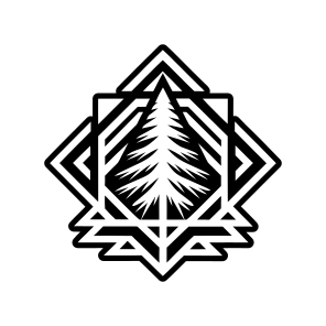 Tree, Nature, Plant, Botanical, Shrub,vector icon