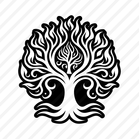 Tree Symbol, Nature, Plant, Botanical, Shrub,icons preview