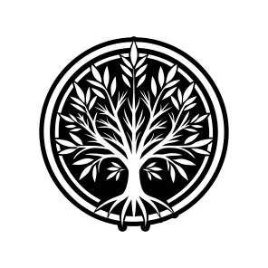 Tree Symbol, Nature, Plant, Botanical, Shrub,vector icon