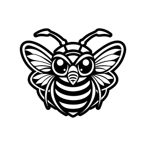 Bee Logo, Nature, Creature, Specie, Insect icon