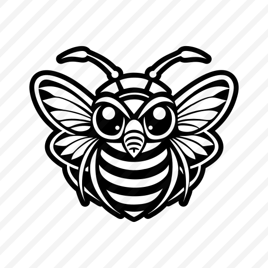 Bee Logo, Nature, Creature, Specie, Insect preview