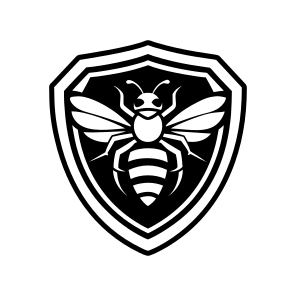 Bee Logo, Nature, Creature, Specie, Insect,flat icon