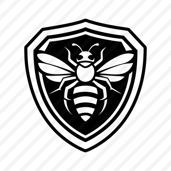 Bee Logo, Nature, Creature, Specie, Insect,flat preview