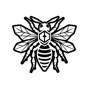 Bee Logo, Nature, Creature, Specie, Insect,icons icon