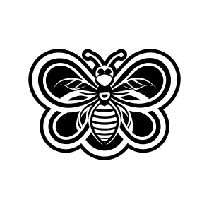 Bee Logo, Nature, Creature, Specie, Insect,vector icon