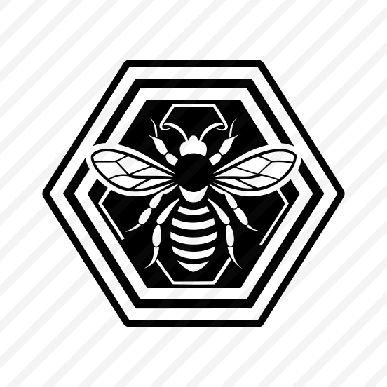 Bee Symbol, Nature, Creature, Specie, Insect,simple Icon preview