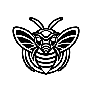 Bee Symbol, Nature, Creature, Specie, Insect,vector icon